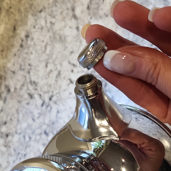 Vintage Krome Kraft Farber Bros Chrome & Bakelite Cocktail Pitcher - Picture 5 of 7